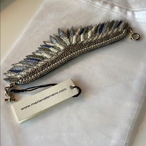 Blue White & Silver Mariana Ferreiro Bracelet